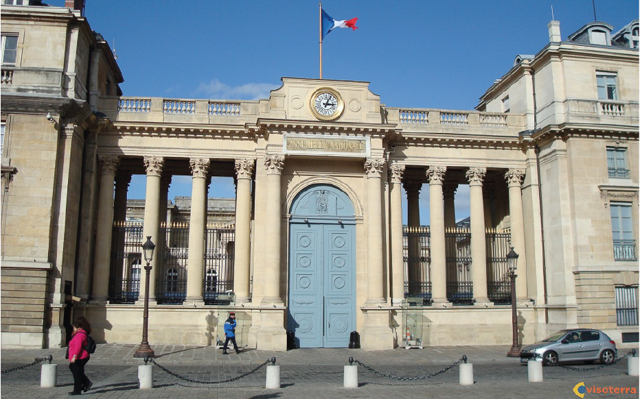 Porte cochère de l'Assemblée Nationale